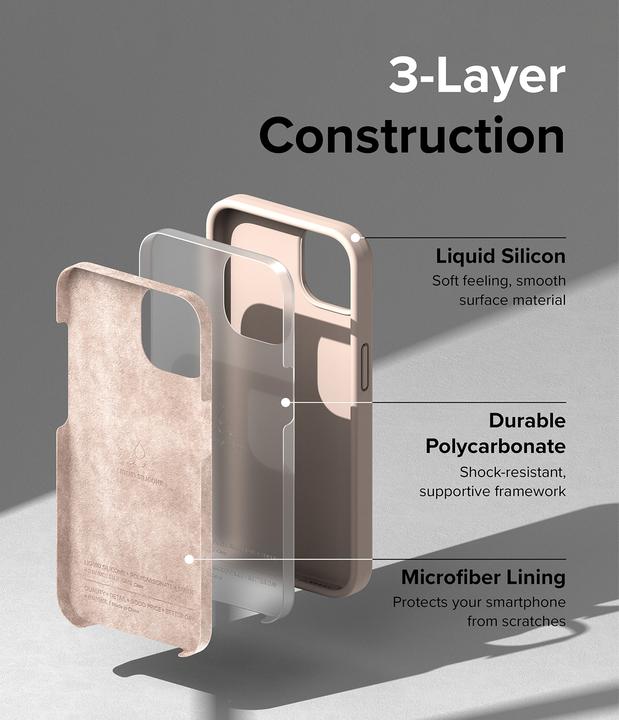 Image du produit Ringke iPhone 14 Plus 6.7 "SILICONE PINK SAND (Apple iPhone 14 Plus)