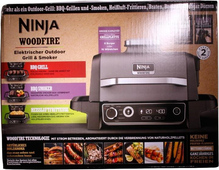 Actual product image Ninja Woodfire Outdoor Grill (2.40 kW)