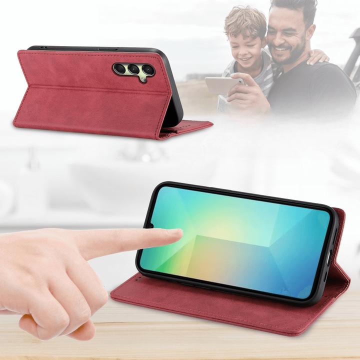Actual product image Cover-Discount Galaxy A36 5G - Flip Case mit RFID Blocker (Samsung Galaxy A36)