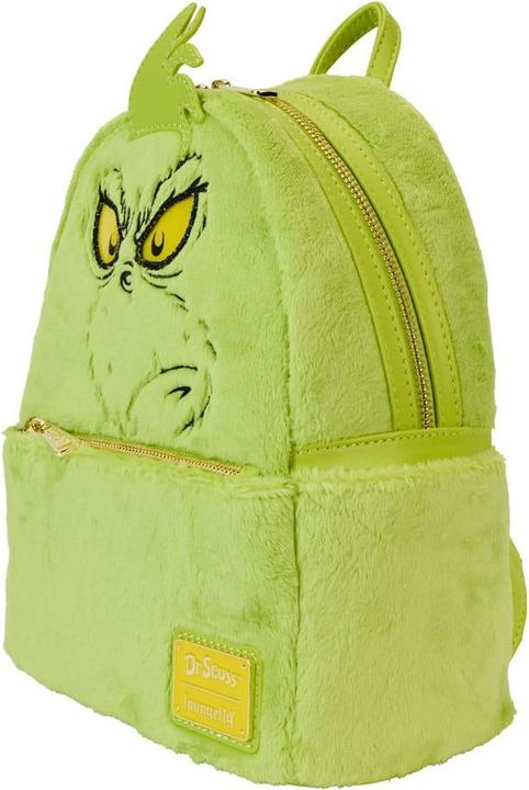 Actual product image Loungefly Dr Seuss by Mini Backpack Grinch Light Up Cosplay