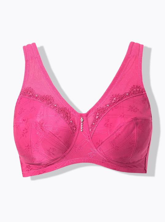 Actual product image Ulla Popken Kelly Jacquard Shaping Bra (100 E)