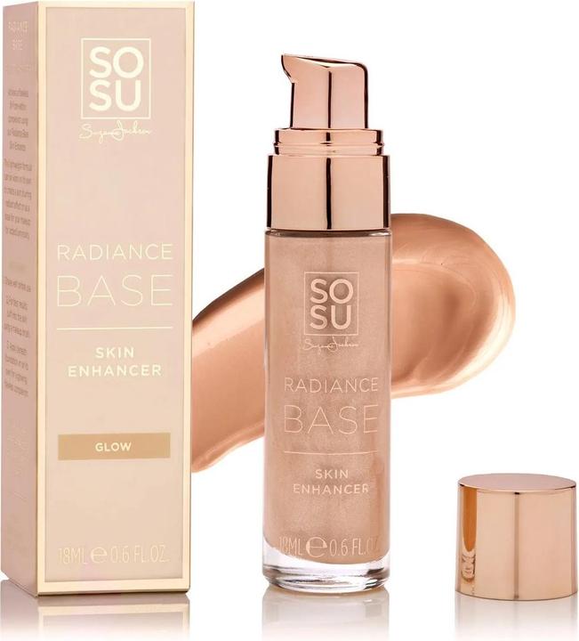 Produktbild Sosu Cosmetics - Brightening base for make-up (Radiance Base) 18 ml - Shade: Glow (Glow)