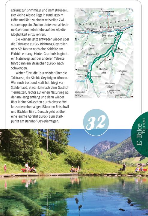 Produktbild Kümmerly+Frey Erlebnis Schweiz E-Bike Touren - Führer (Deutsch, 2025)