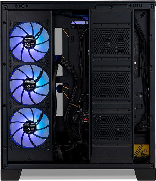 Actual product image Nox Hummer Glock Black (ITX, ATX, mATX)