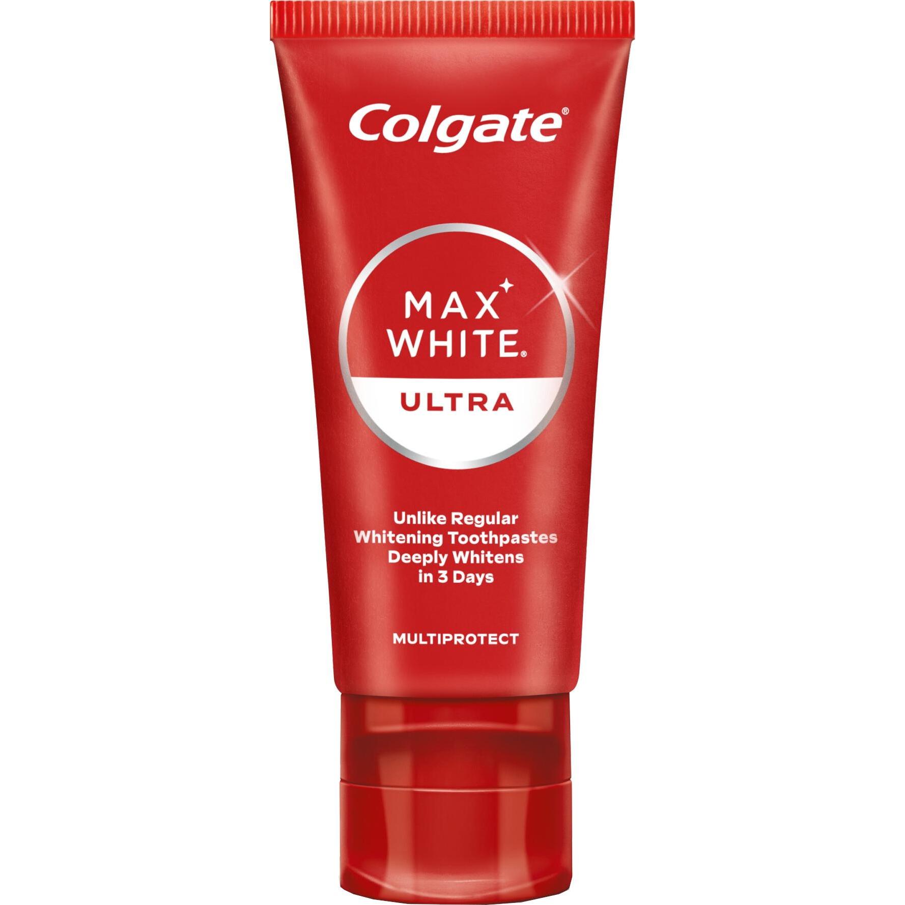 Colgate, Dentifricio, Dentifricio Max White Design Edition - Dentifricio sbiancante 75ml (50 ml)