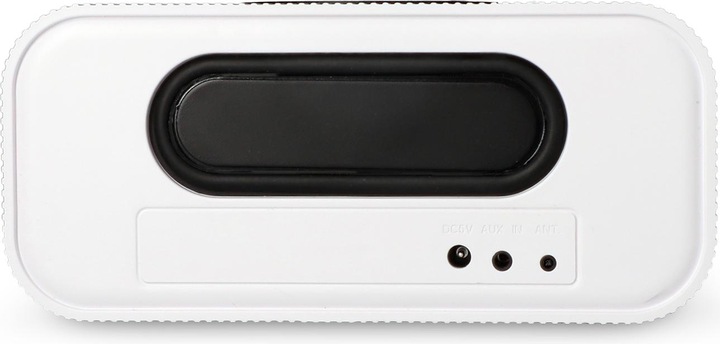 Actual product image KSIX Wuad Alarm Clock Wireless Charger 10w Bluetooth Speaker Fm Radio