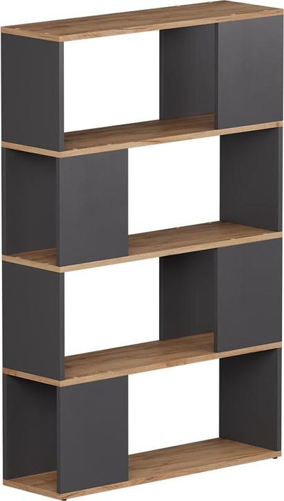 Anthracite/golden oak