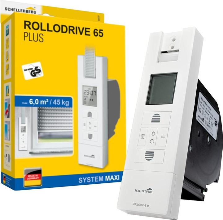 Productafbeelding Schellenberg 22727 RD65 PLUS Elektrische bandoproller 23mm Trekkracht (max.) 45kg Installatie