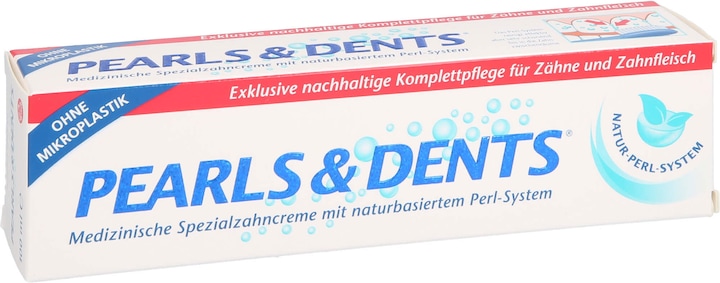Actual product image Pearls & Dents Dent's special toothpaste w.nat. Pearl system, 100 ml toothpaste (100 ml)