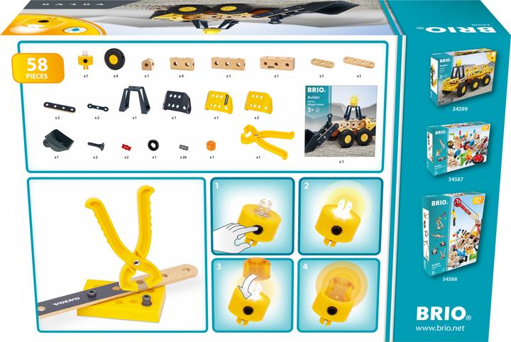 Productafbeelding Brio Bouwer Volvo voorlader 3J