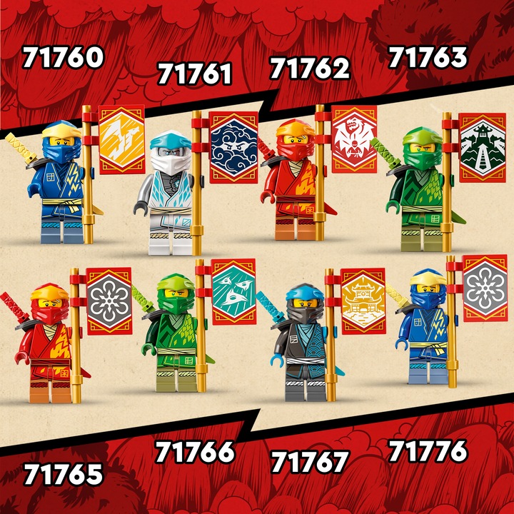 Actual product image LEGO Lloyds race car EVO (71763, LEGO Ninjago)