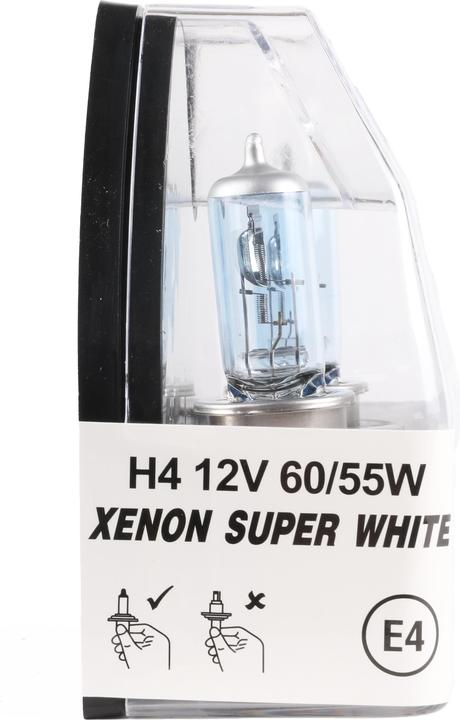 Actual product image Benson Car light h4 12 volt 60/55 watt xenon super white (H4)