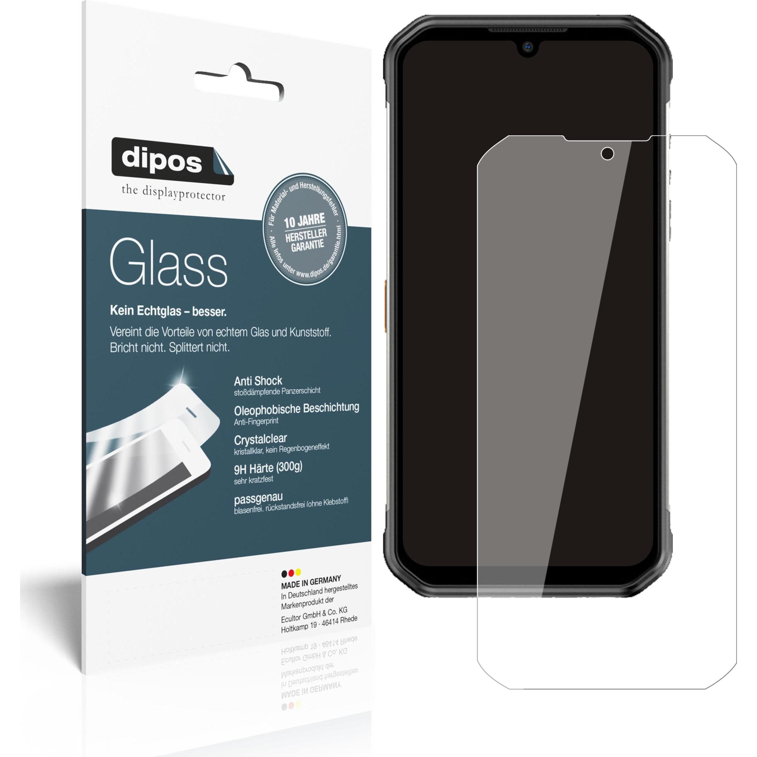 Dipos Displayschutz Anti-Shock (2 Stück, Ulefone Armor 11T 5G), Smartphone Schutzfolie, Transparent