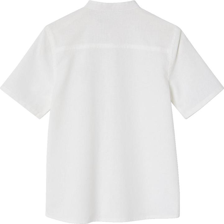 Produktbild Vertbaudet Jungen Hemd mit Stehkragen, Leinenmix (128)