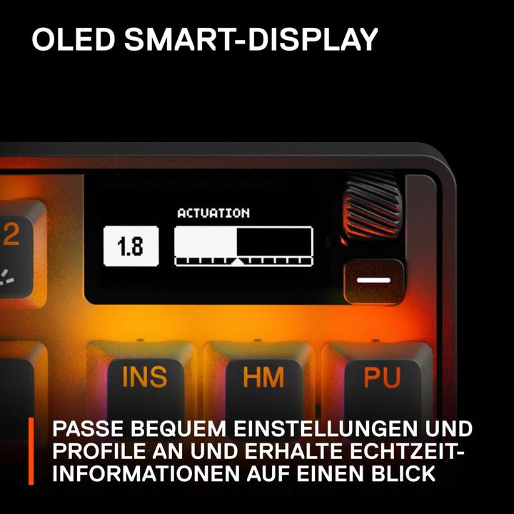Immagine prodotto SteelSeries Apex Pro 2023 (DE, Cablato, Senza fili)