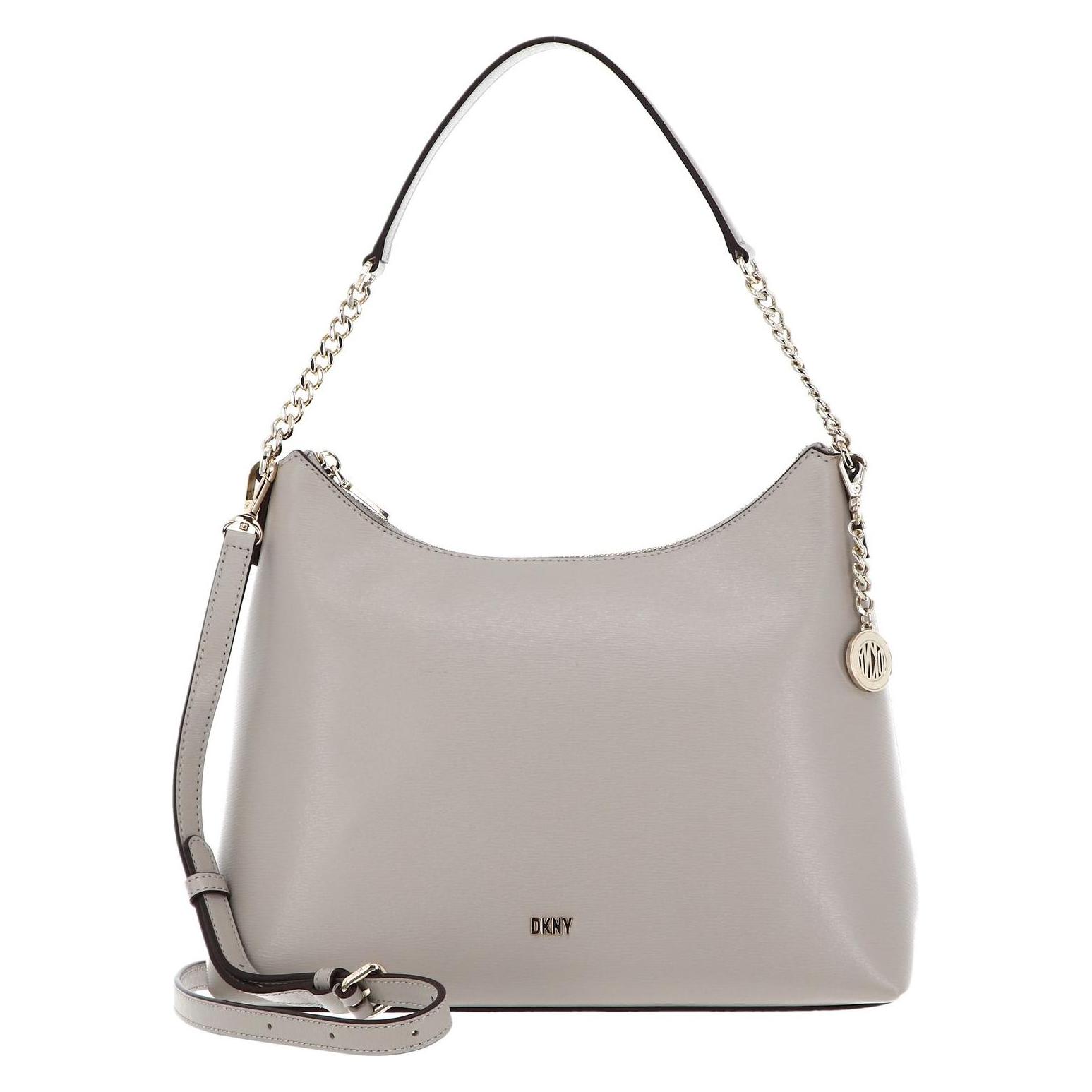 Dkny, Damen, Handtasche, Bryant Conv Hobo Bag, Beige