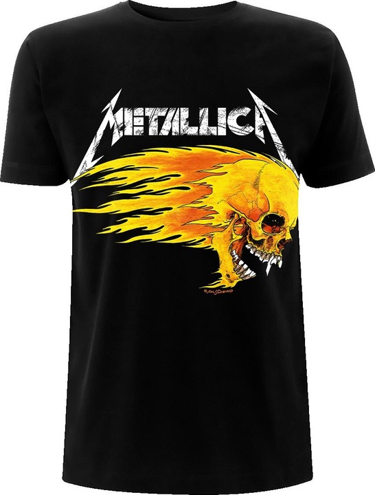 Produktbild Metallica TShirt Erwachsene Flaming Skull Tour '94 (L)