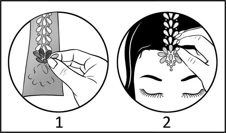 Immagine prodotto Vanessa Beauty Gioielli per capelli - Bohemian Chic #overexposed (Elastico per capelli)