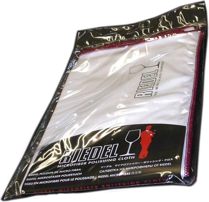 Produktbild Riedel GLASTUCH MICRO WEISS MIT ROTEM RAND 620284WR 50x64cm 0010/07 (1 Stk.)