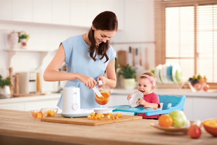 Actual product image Philips Avent 2 in 1 effective baby food steam cooker and blender