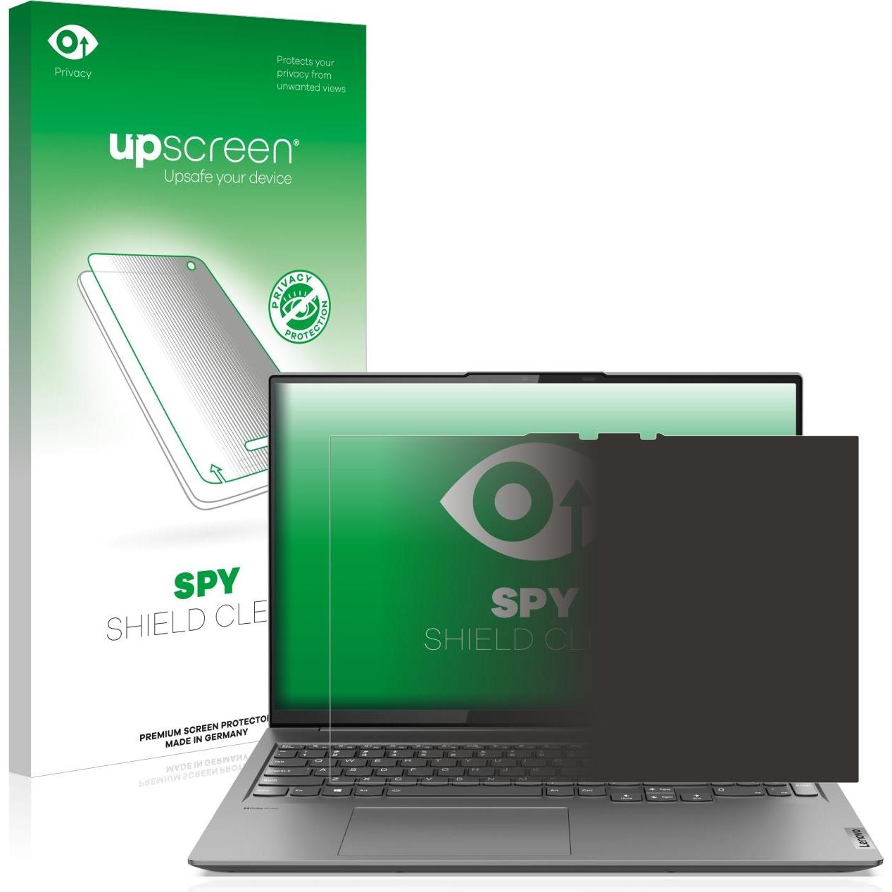 upscreen Spy Shield Blickschutzfolie (16"), Notebook Schutzfolie