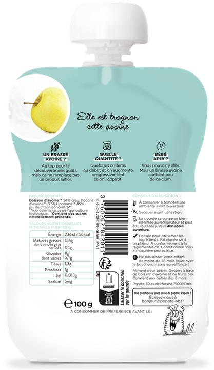 Produktbild Popote Quetschie (100 g)