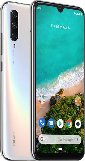 Produktbild Xiaomi Mi A3 (64 GB, More than White, 6.08", Hybrid Dual SIM, 4G)