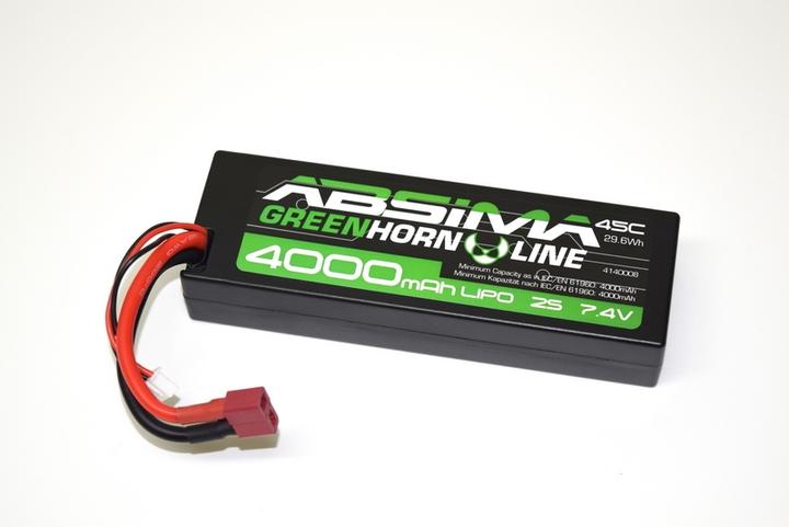 Immagine prodotto Absima Batteria LiPo Greenhorn (7.40 V, 4000 mAh)