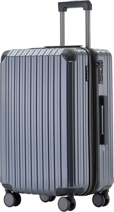 Münicase Reisekoffer mit TSA-Schloss und 4 Rollen (65cm) (82 l)
