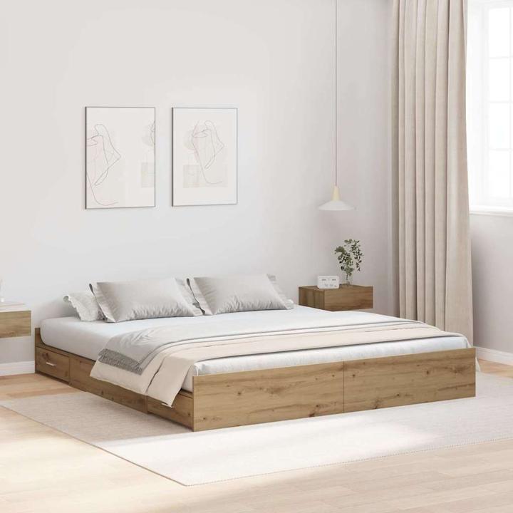 Image du produit vidaXL Moderner Bettrahmen (200 x 200 cm)