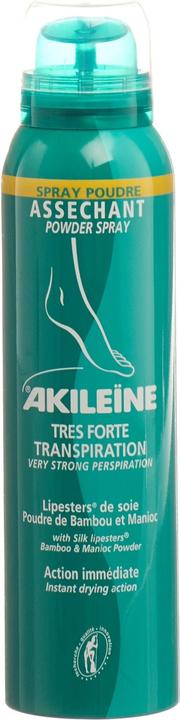 Produktbild Akileïne Grün Fusspuder Spray (Fussdeodorant & -puder, 150 ml)