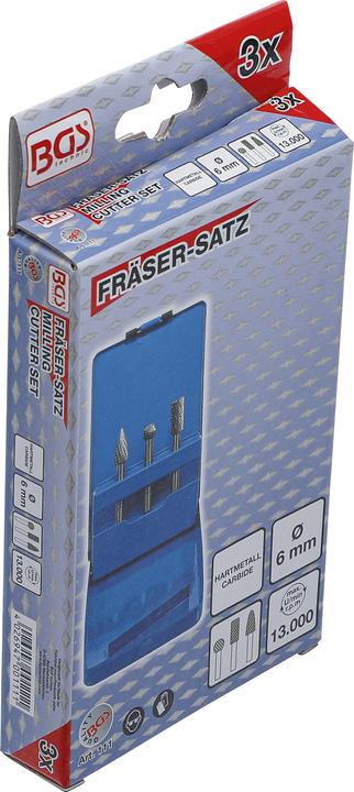 Produktbild BGS Fräser-Satz 3-tlg.