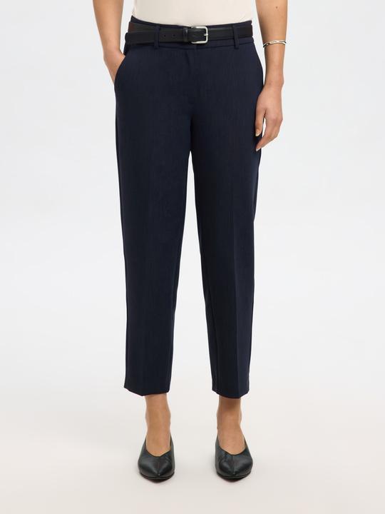 Produktbild Selected Femme Slfrita-Ria Mw Crop Pant Dsm Noos (40)