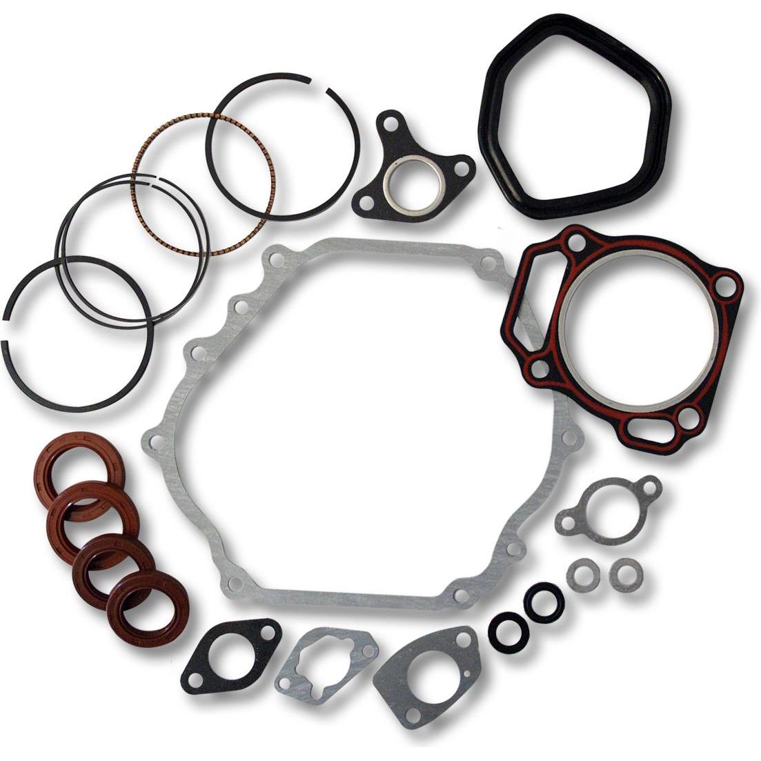 Wiltec Benzinmotor 13 PS Ersatzteil Dichtungssatz Kolbenring Dichtungen Kolben Motor