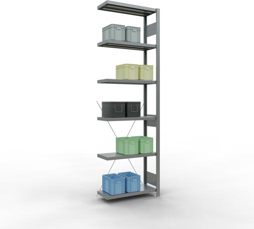 Image du produit Schulte Lagertechnik Système enfichable Élément suivant MULTIplus250 avec entretoise croisée