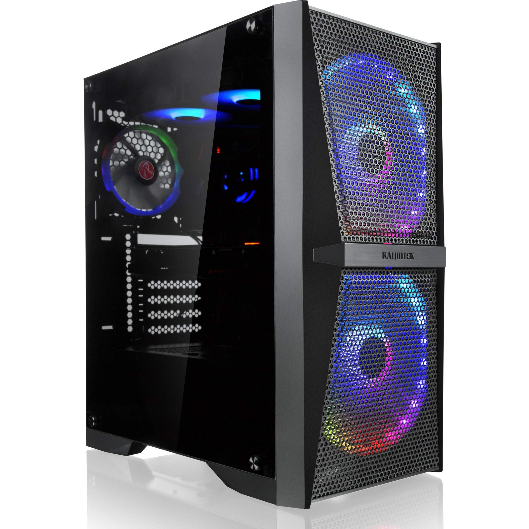 Raijintek Silenos MS Pro (ATX), PC Gehäuse, Schwarz