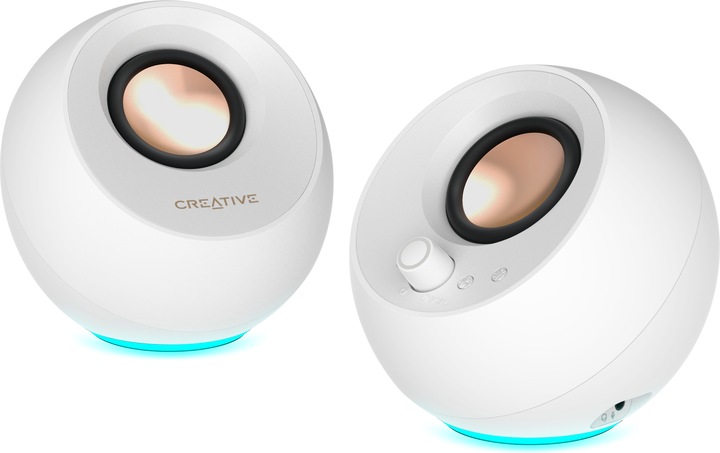 Immagine prodotto Creative - Pebble Pro Stereo Speakers, White