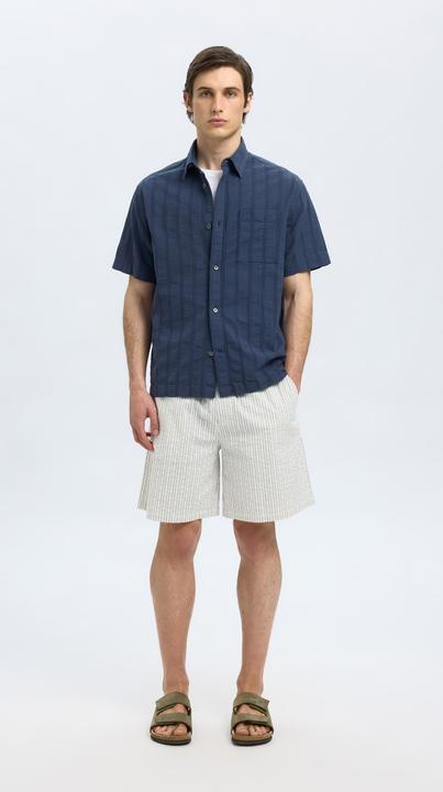 Produktbild Selected Homme Baumwoll Kurzarmhemd (S)