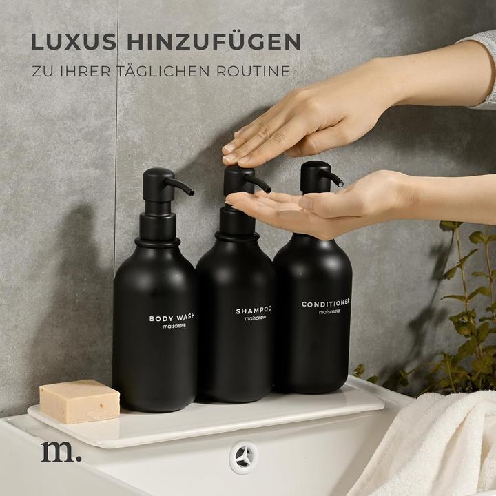 Image du produit Maisonovo Nachfüllbare Shampoo- und Duschgelspender