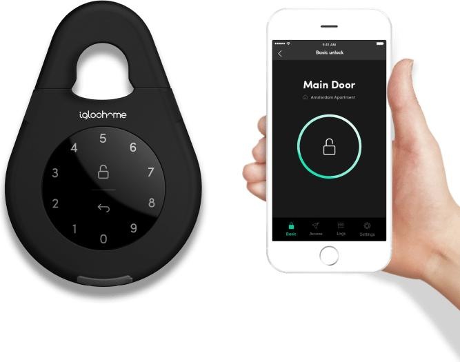 Actual product image Igloohome Smart Keybox 3