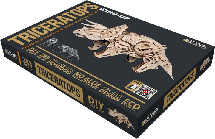 Produktbild Eco Wood Art Triceratops - 3D Holzbausatz