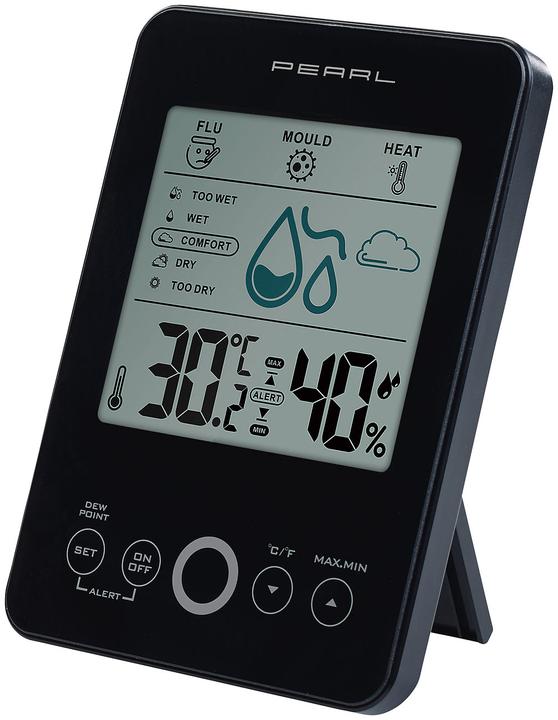 Actual product image Pearl Digital hygro/thermometer with mould alarm