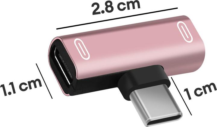 Image du produit EKO Adaptateur répartiteur double USB type-C vers USB type-C (USB-C)
