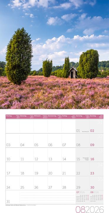 Produktbild Naturwunder Deutschland Kalender 2026 - 30x30