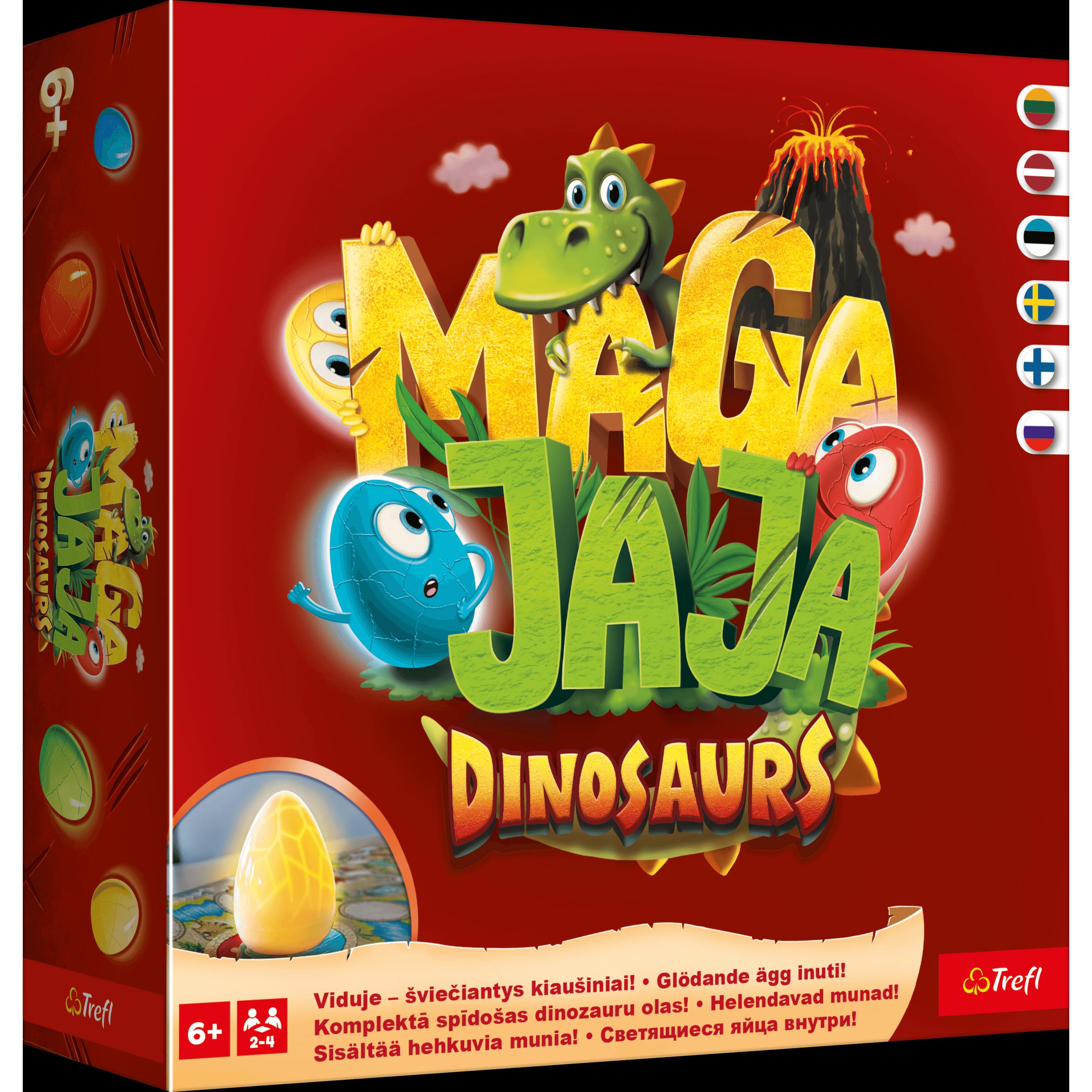 Trefl BOARD GAME DINOSAUR EGGS 02378T