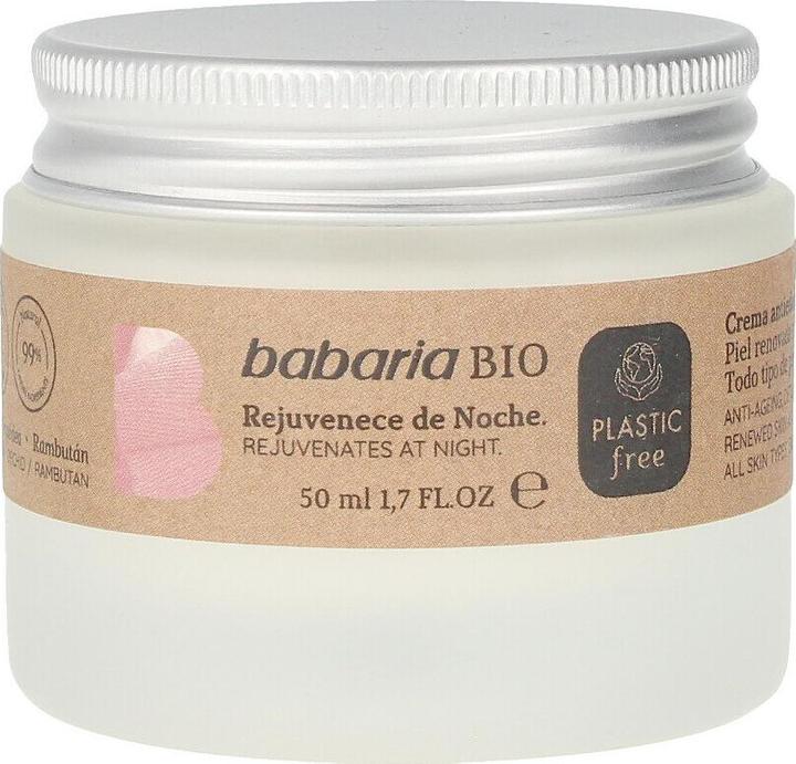 Produktbild Babaria BIO crema noche antiedad detox calmante 50 ml (50 ml, Nachtcreme)