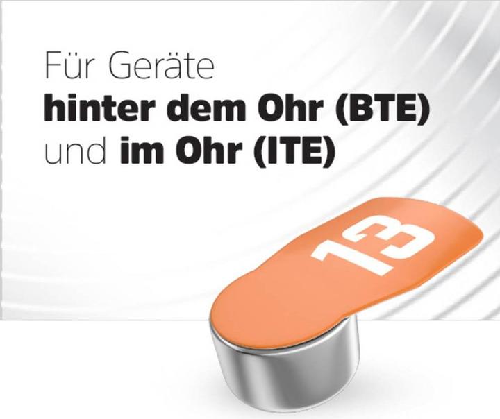 Actual product image Energizer Hearing Aid 13 (8 pcs., 13, 280 mAh)