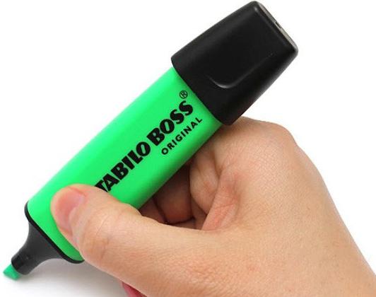 Produktbild STABILO BOSS ORIGINAL Textmarker (Grün, 2 mm, 1 x)