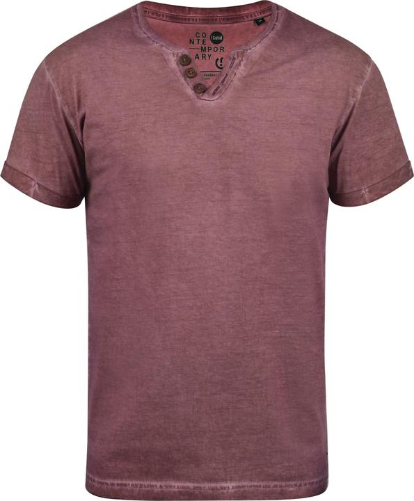 Immagine prodotto Solid Tino T-Shirt A Maniche Corte Maglietta Da Uomo Con Collo A V In Cotone 100% (M)