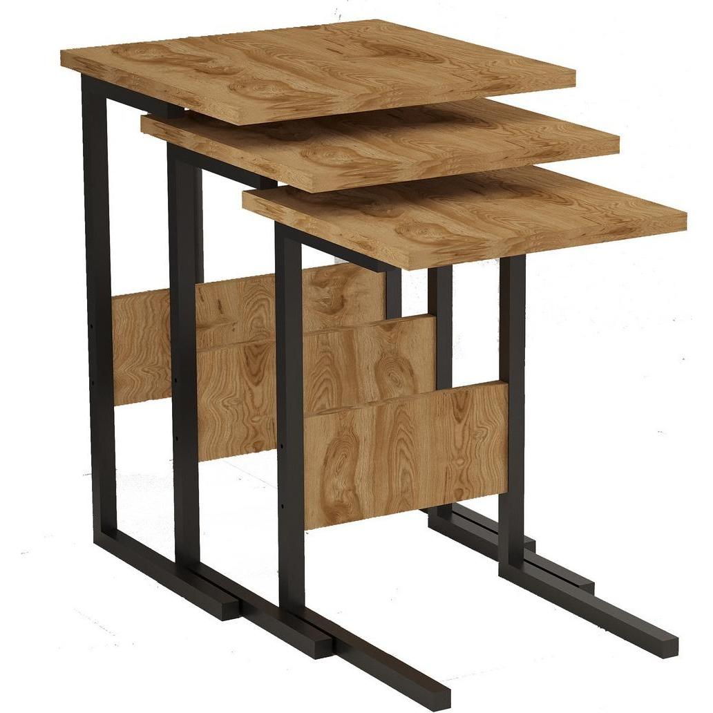 Hanah Home, Couchtisch + Beistelltisch, Sali (40 x 55 x 40 cm)